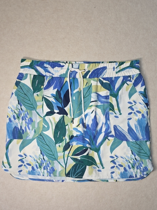 St. John's Bay Pants - St. John's Bay Blue & Teal Floral Skort